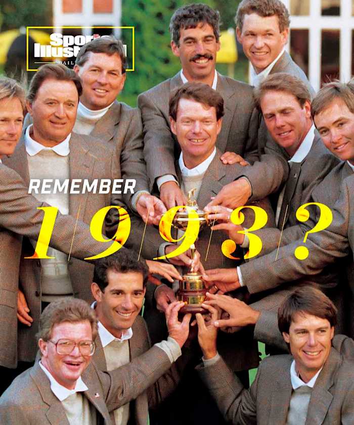 The 1993 U.S. Ryder Cup team in a Sports Illustrated Daily Cover